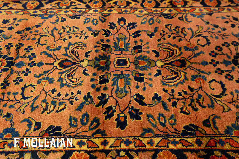 Antique Persian Small Saruk Rug n°:30048000